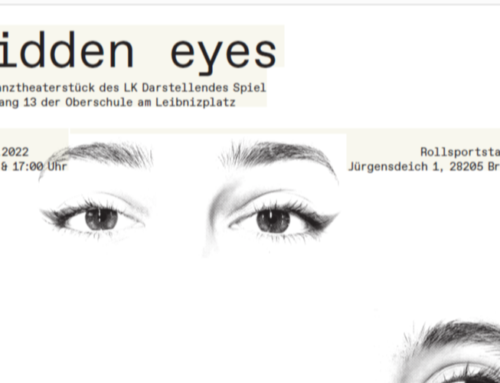 Tanztheaterstück „hidden eyes“ am 24.03.2022